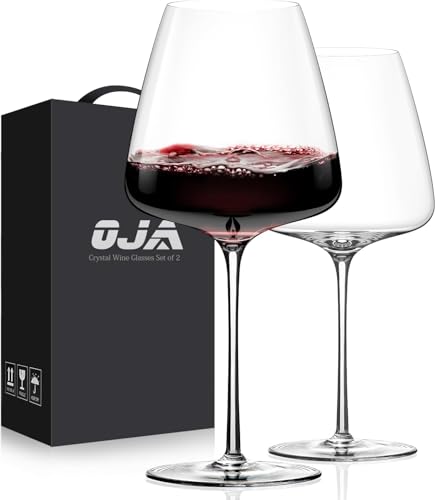 Wine Glasses Set (Set of 2-23oz)