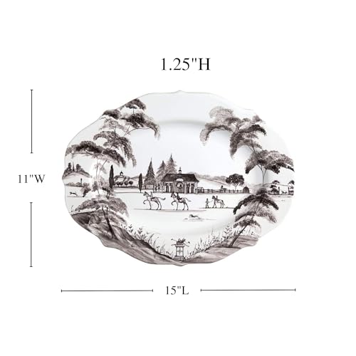 Country Estate 15" Platter (Flint Grey / 15")