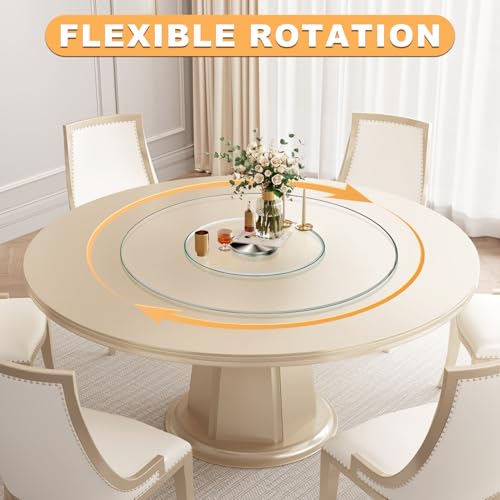27" Tempered Glass Lazy Susan Turntable (27inch/70cm)