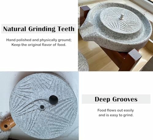 Manual Grain Mill Grinder (25cm(9 7/8")x40cm(15 3/4"))