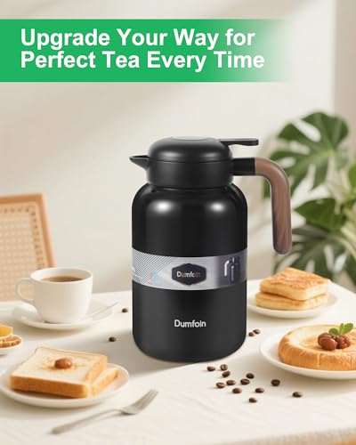 68 Oz Thermal Coffee Carafe (67.6 Ounces / Black)