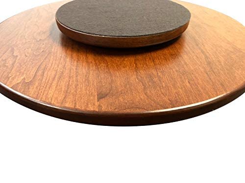 Wooden Lazy Susan Turntable (22")