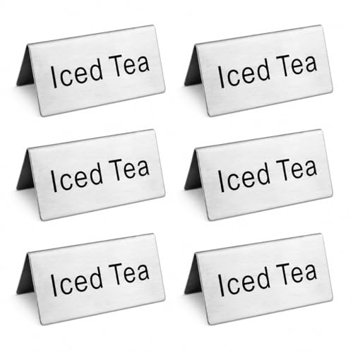 Stainless Steel Table Tent Sign