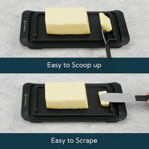 Airtight Butter Dish with Lid for Countertop and Fridge