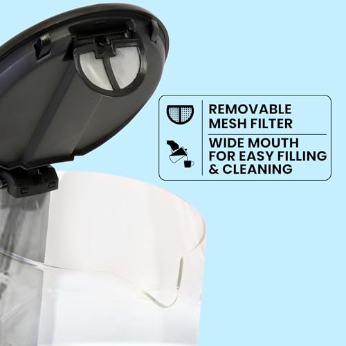 Total Chef Electric Tea Kettle (Grey)
