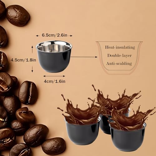 Turkish Coffee Pot Set (SET-Black)