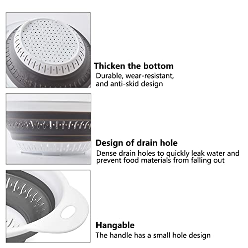 Collapsible Colander and Strainer (3 Count)