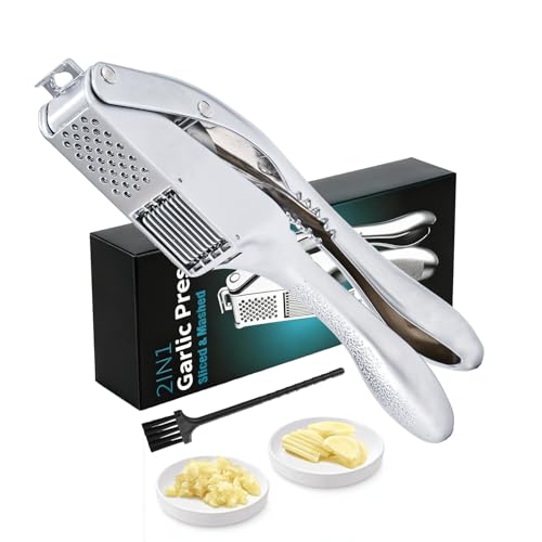 Garlic Press and Slicer 2 in 1