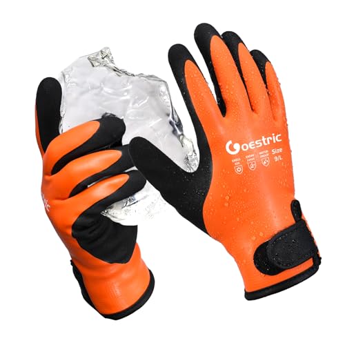 100% Waterproof Winter Work Gloves for Men Women