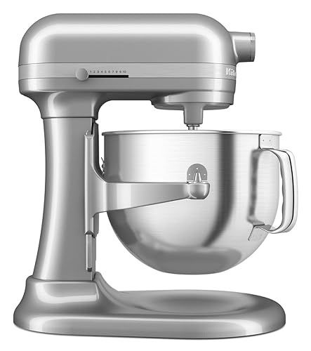 7 Quart Bowl Lift Stand Mixer with Accessories (Contour Silver)