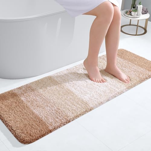 Bathroom Runner Rug 47x17 (47" X 17" / Beige)