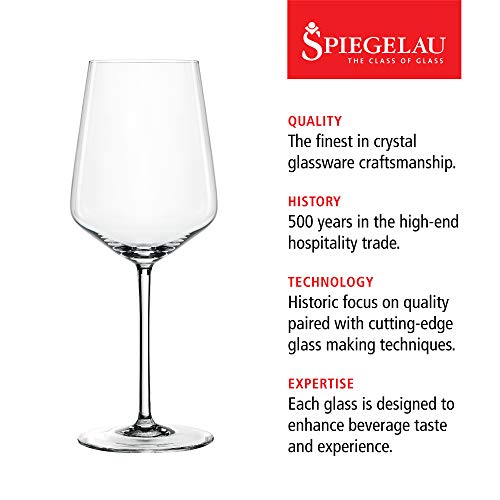 Style Crystal White Wine Glasses Gift Set (4 Count)