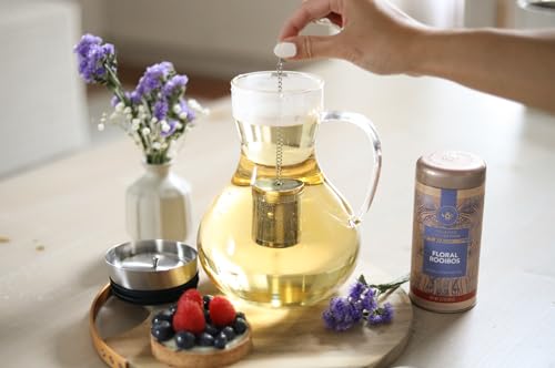 Elegant Stainless Steel Loose Leaf Tea Infuser (Large)