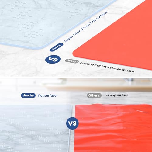 Silicone Mat for Kitchen Counter (Clear / 36"L x 24"W)