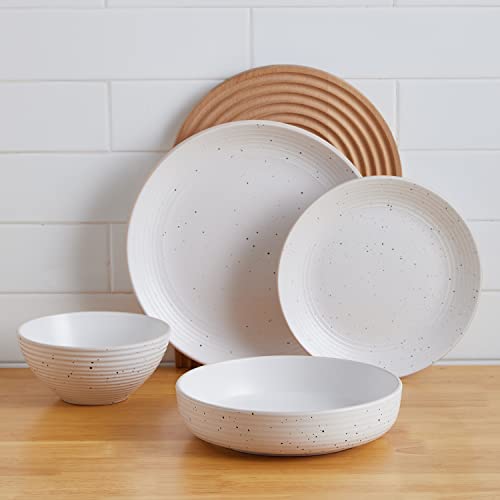 Lauren Modern Stoneware 32 (32-Piece Service for 8 / Off-White)
