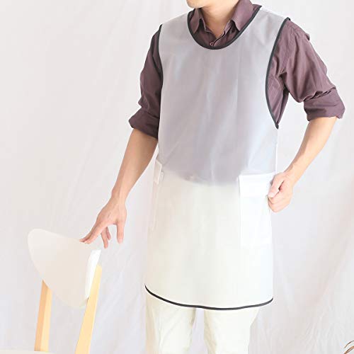 100% Waterproof Cross Back Apron With Pockets For Women Men Dishwashing