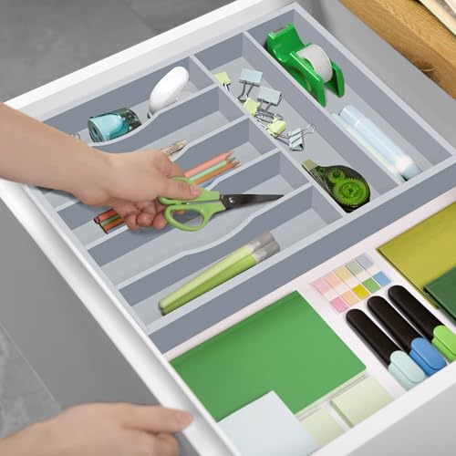 Luxury Bamboo Kitchen Drawer Organizer