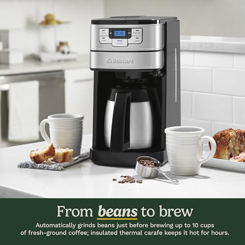 Automatic Grind & Brew 10 (10-Cup Thermal / Automatic Grind & Brew / Black/Stainless)