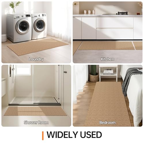 Kitchen Rugs and Mats Non Skid Washable [2PCS] (16 Sq Ft)
