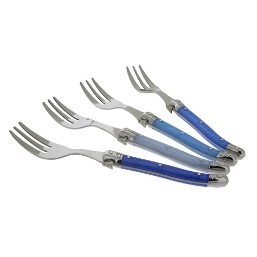 Laguiole Cake Forks (Shades of Blue)
