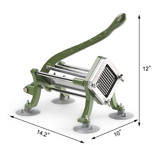 37340 Commercial Restaurant French Fry Cutter with Suction Feet