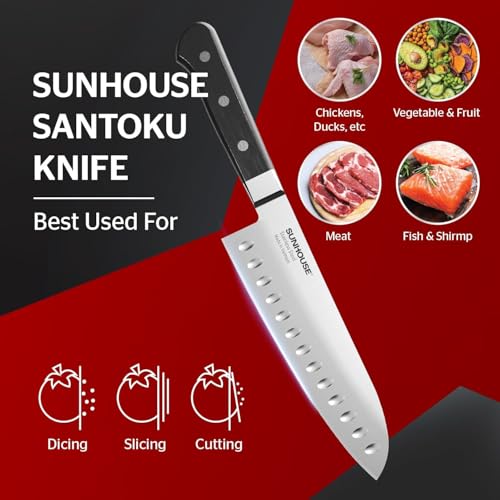 7 Inch Santoku Knife (7'' Santoku Knife)
