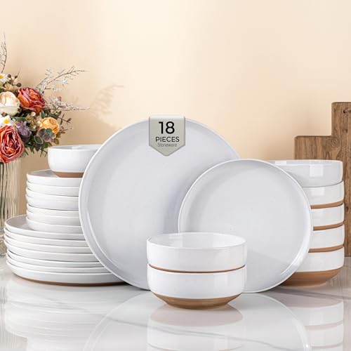 Dinnerware Sets for 6 (White / Service For 6(18Pcs))