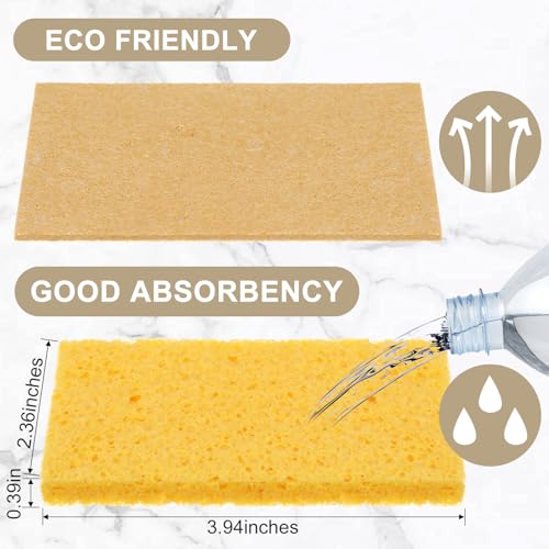 100 Pcs Sponges Bulk Sponges Kitchen Compressed Sponge (100 Count)