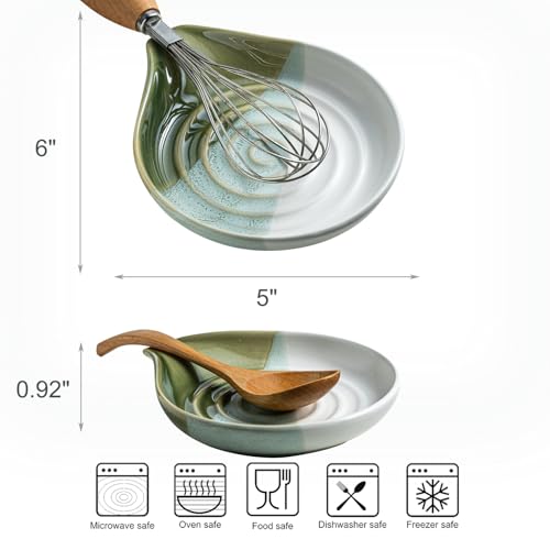 Ceramic Spoon Rest for Kitchen Counter