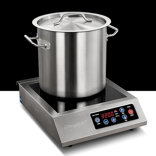 Portable Induction Cooktop 208 (FlameCold Series 3200W 208-240V)