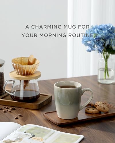 Coffee Mugs Set (4pcs / Glacier-Sage Green)