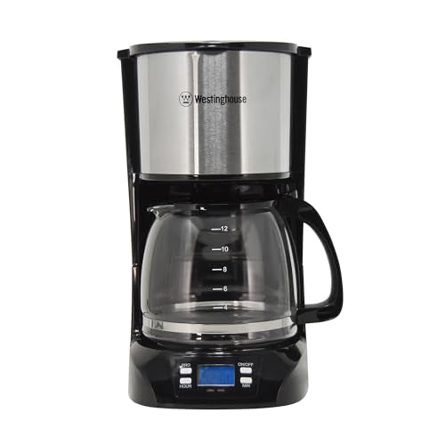 220 volts 12 cup coffee maker 220v 240 volt Digital Programmable Coffee Machine Permanent Filter & Hot Plate