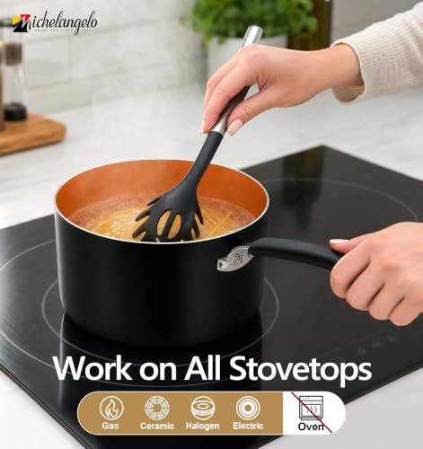 4 Quart Sauce Pan with Lid (Copper / 4QT)