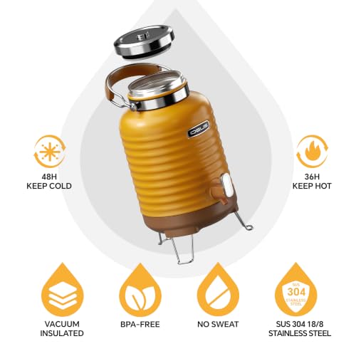 Insulated Beverage Dispenser 1.4gal (Sunset for Camping / 1,4gal)