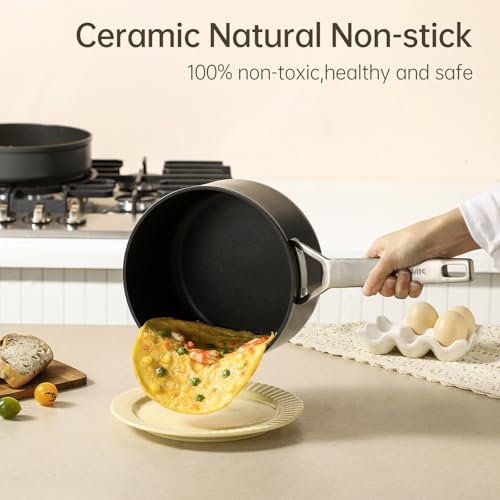 1.5 Quart Saucepan with lid (1.5 Quarts)