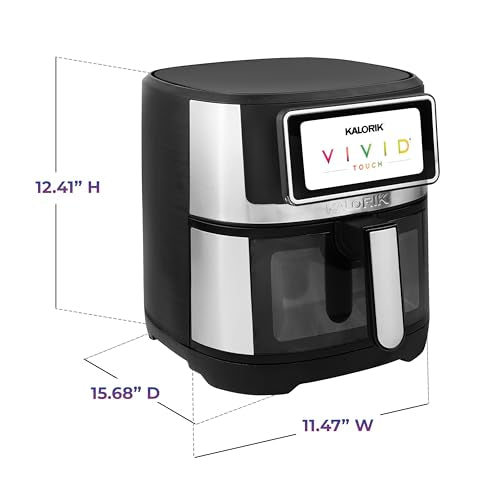 Air Fryer VIVID TOUCH Series 5 Quart Capacity with High (5-Quart)