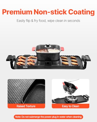Hot Pot with Grill (2300W 2-in-1)