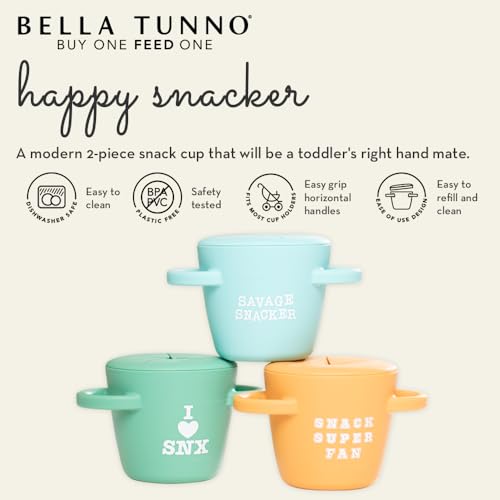 Happy Snacker Spill Proof Silicone Snack Cup (Little Miss Mess)