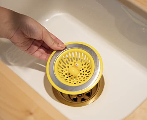 Quack Kitchen Sink Strainer Basket Garbage Disposal Drain Cover