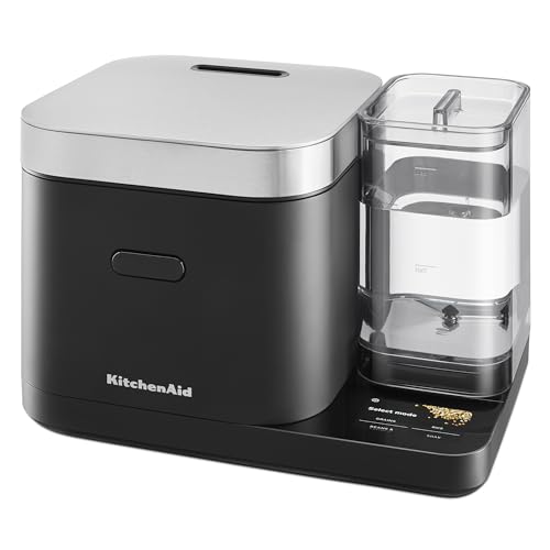 8 Cup Grain and Rice Cooker (Black Matte)