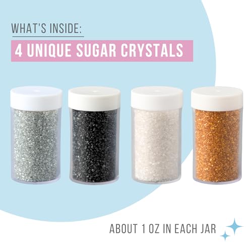 Sprinkles 4 Pack Sugar (Metallic)