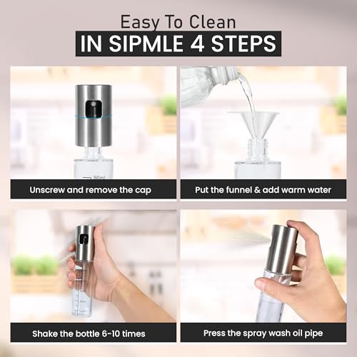 Oil Sprayer for Cooking (One Bottle Set)