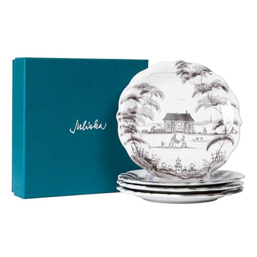 Country Estate Party Plate Assorted Set (Flint Grey)