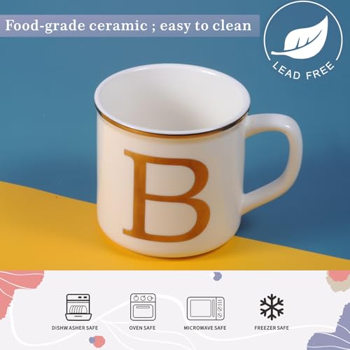 Ceramic Coffee Mug 16oz (Letter B Mug)