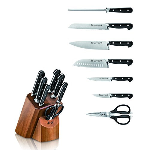 TV2 Series 1023039 Swedish 14C28N Steel Forged 8 (8-Piece Knife Block Set)