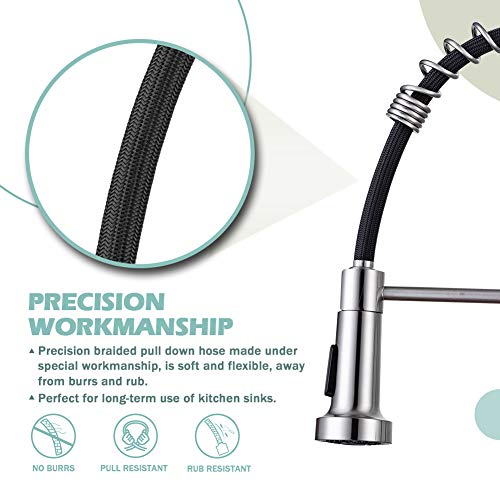 High Arc Pull (Brushed Nickel Finish)