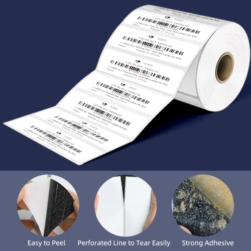 L Liked 4"x1" Thermal Labels (4"x1"-12 Rolls)