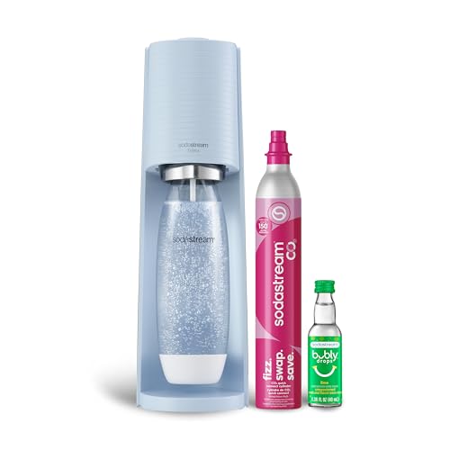 Terra Sparkling Water Maker (Misty Blue / Starter Kit)