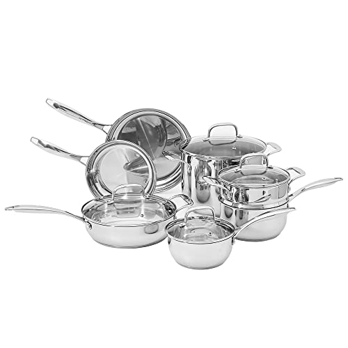 Stainless Steel Cookware 11 (11-Piece Set)