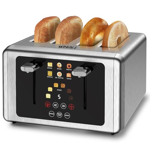 4 Slice Touch Screen Toaster (Silver / 4 slice)
